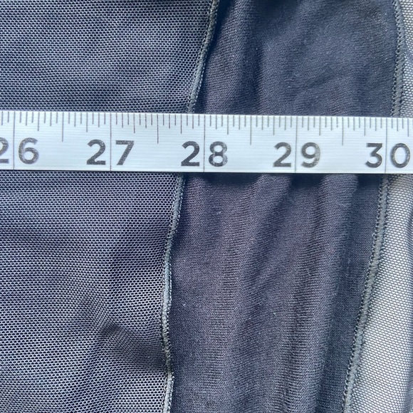 NWT DESIGUAL Floral Tunic Top Black Mesh Sz L Tall US Embellished Boho Artsy - Picture 12 of 13